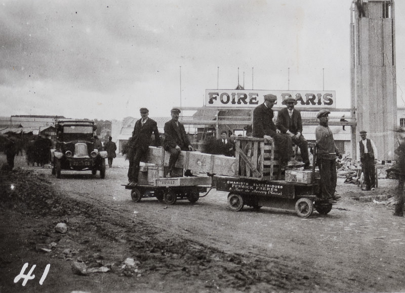 Les chariots fenwick à la foire de Paris
