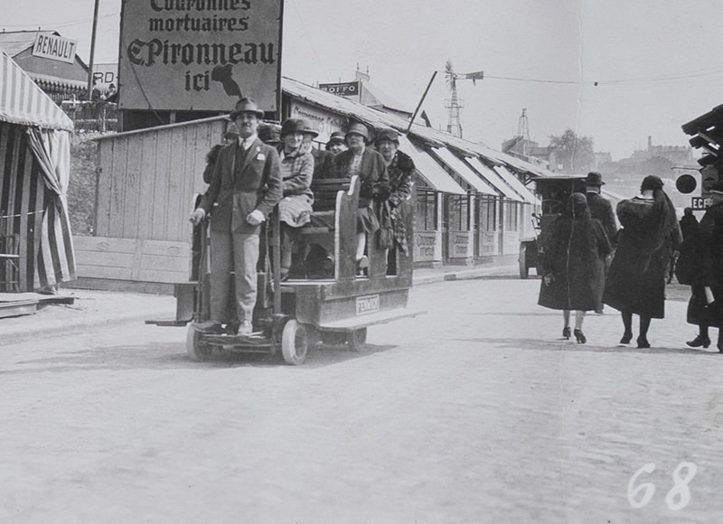 Les chariots fenwick à la foire de Paris
